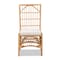 Baxton Studio Rose Modern Bohemian White Fabric Upholstered and Natural Brown Rattan Dining Chair 203-12589 - alternate 8